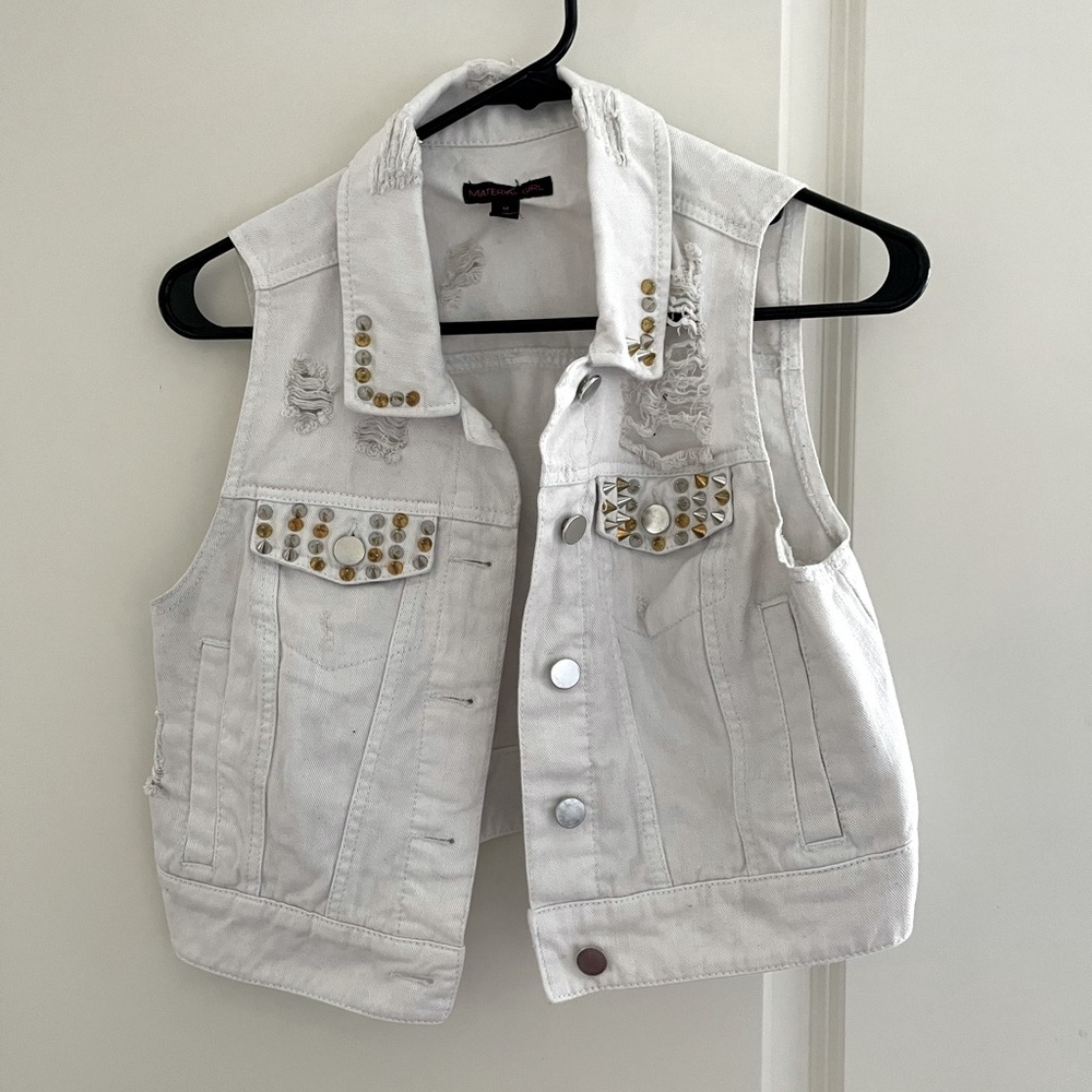 Jean vest ✨